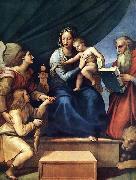 RAFFAELLO Sanzio Madonna with the Fish China oil painting reproduction